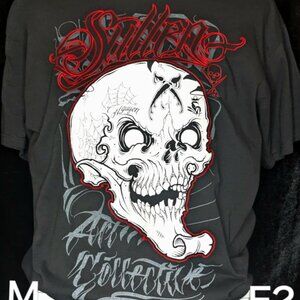 Men's Sullen T-Shirt -Nguyen Zombie Skull